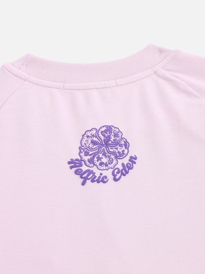 Aelfric Eden Cropped Floral Motif Tee