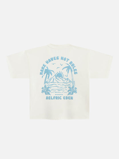 Aelfric Eden Boxy Island Scene Tee