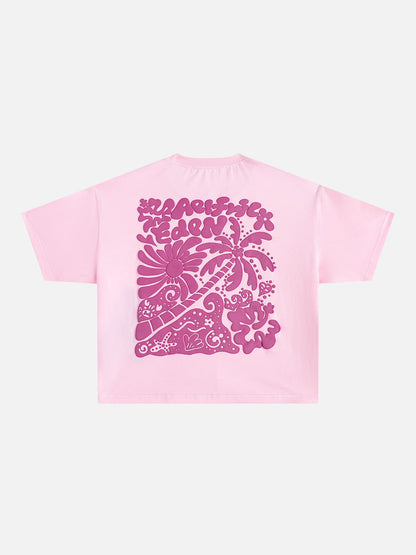 Aelfric Eden Boxy Foam Printing Tee