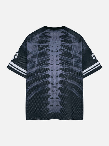Aelfric Eden Skeleton Mesh Tee