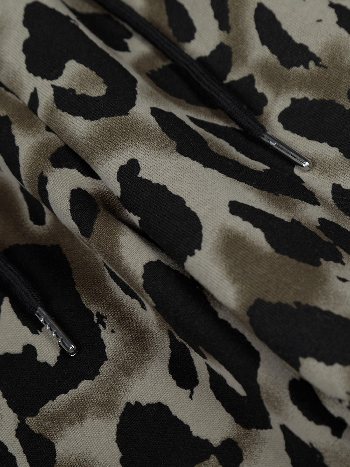 Aelfric Eden Leopard Stripe Baggy Barrel Sweatpants