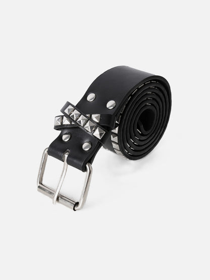 Studded Double Row Grommet Belt