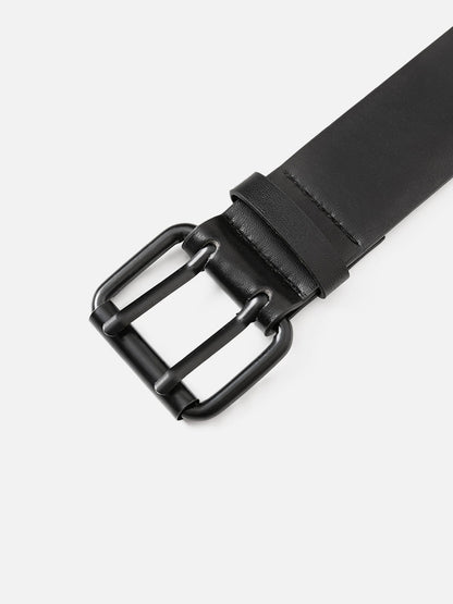 Allover Grommet Double Prong Belt