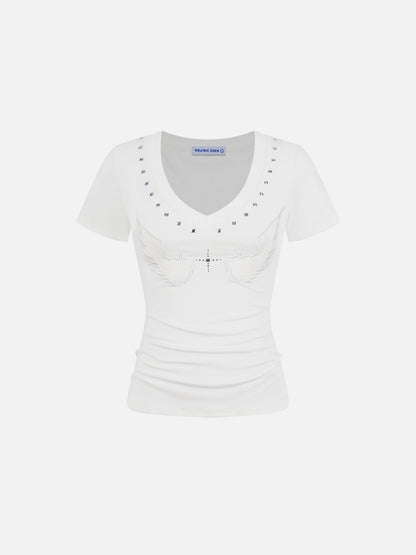 Aelfric Eden Studded Wing Tee