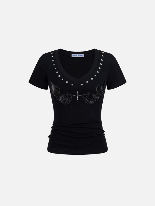 Aelfric Eden Studded Wing Tee