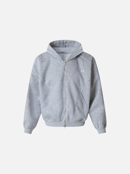 Aelfric Eden Curved Seam Zip Up Hoodie