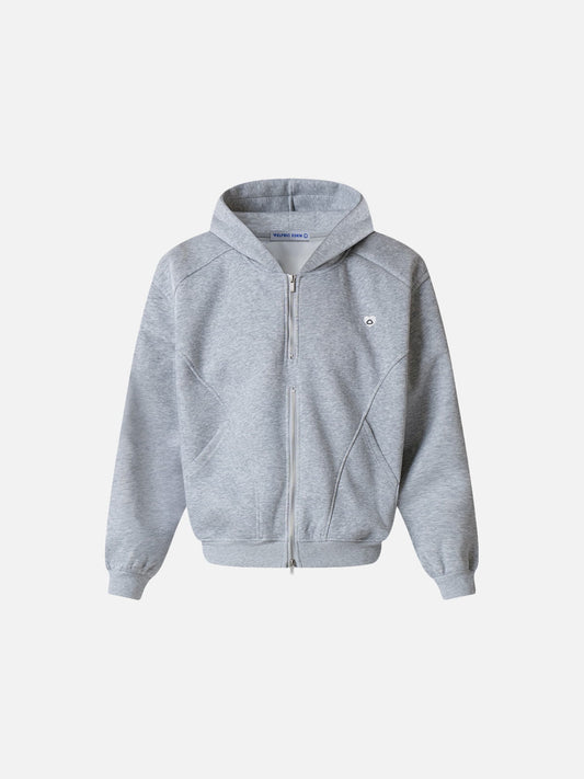 Aelfric Eden Curved Seam Zip Up Hoodie