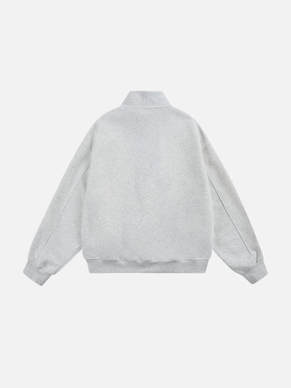 Aelfric Eden Boxy Botton Neck Sweatshirt