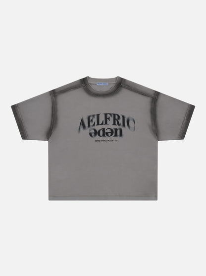 Aelfric Eden Boxy Blur Washed Tee