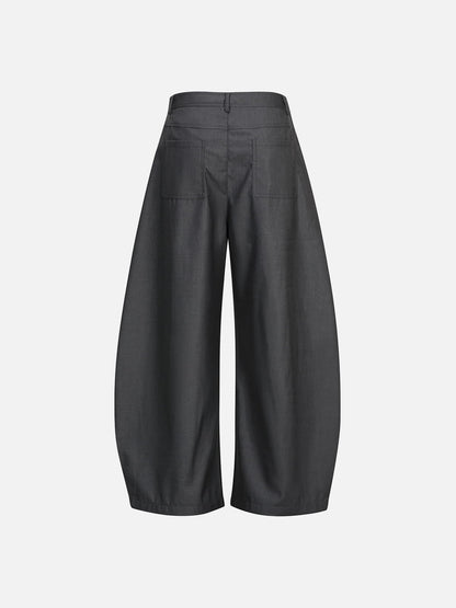 Aelfric Eden Asymmetric Button Baggy Barrel Pants