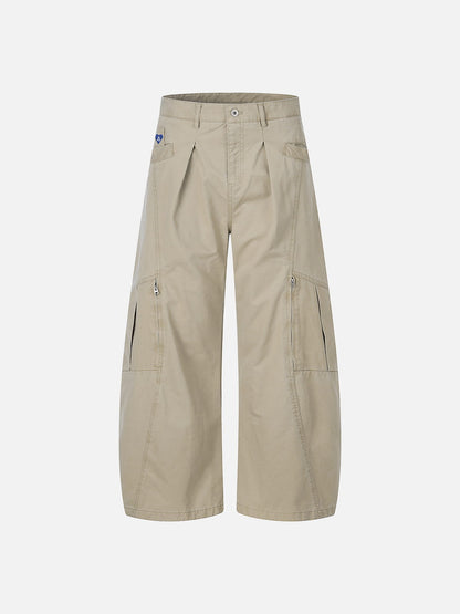 Aelfric Eden Pleated Baggy Barrel Pants