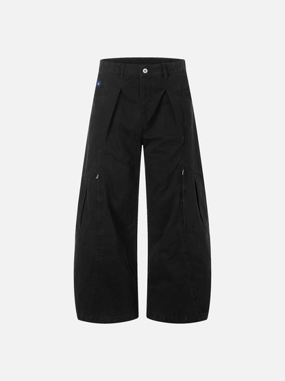 Aelfric Eden Pleated Baggy Barrel Pants