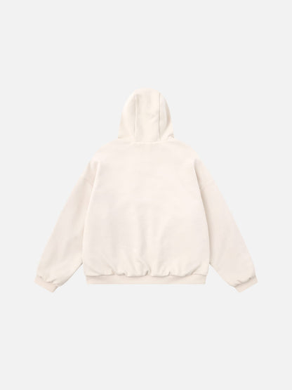 Aelfric Eden Boxy Reversible Plaid Zip Up Hoodie
