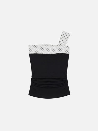 Aelfric Eden Polka Dot Bow Tube Top