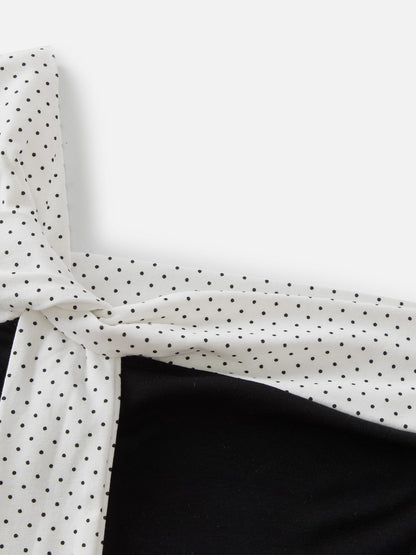 Aelfric Eden Polka Dot Bow Tube Top