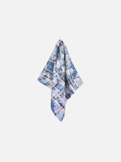 Cloud Plaid Square Scarf