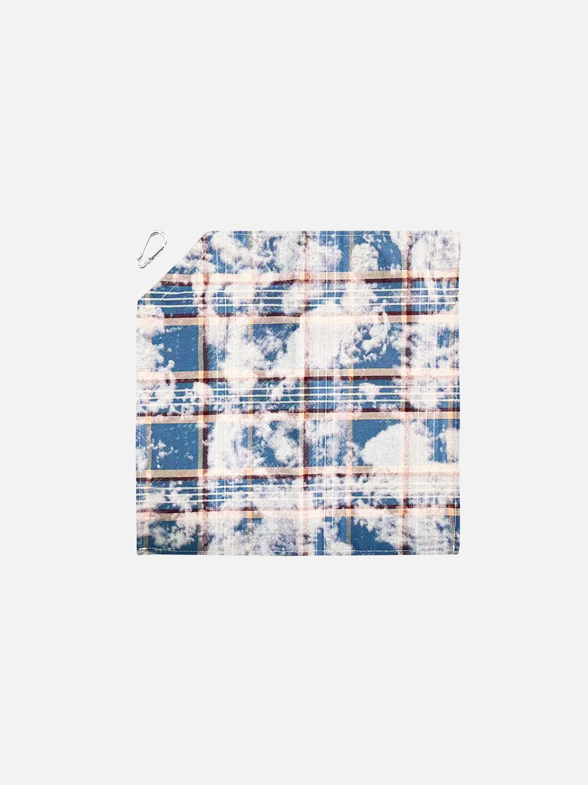 Cloud Plaid Square Scarf