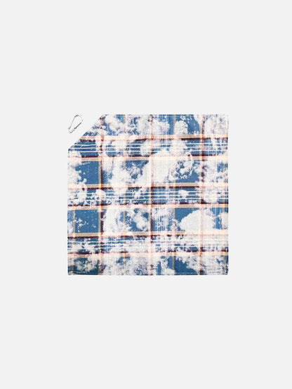 Cloud Plaid Square Scarf