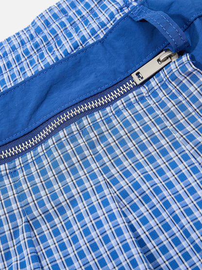 Aelfric Eden Plaid Panel Baggy Barrel Pants