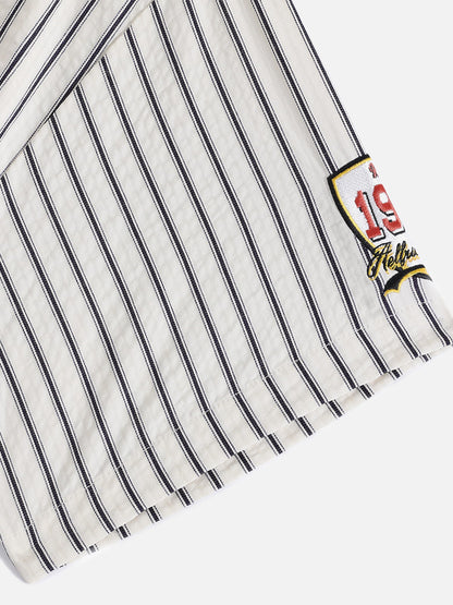 Aelfric Eden Stripe Patch Short Sleeve Shirt