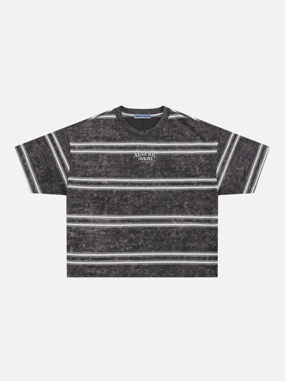 Aelfric Eden Boxy Stripe Washed Tee