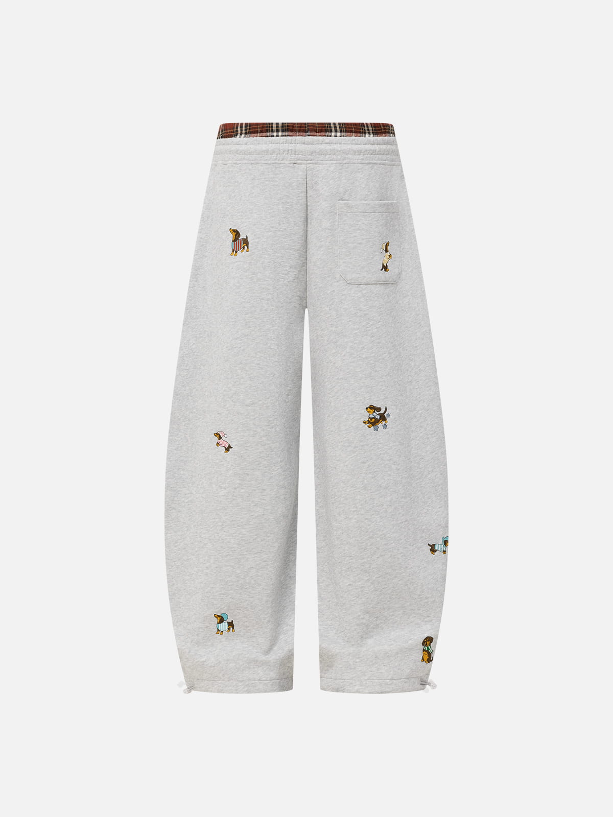 Aelfric Eden Dachshund Double Waist Baggy Barrel Sweatpants