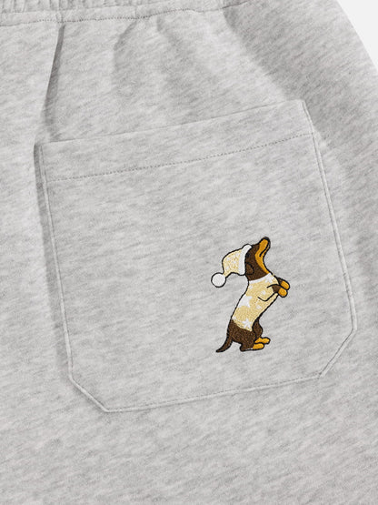 Aelfric Eden Dachshund Double Waist Baggy Barrel Sweatpants