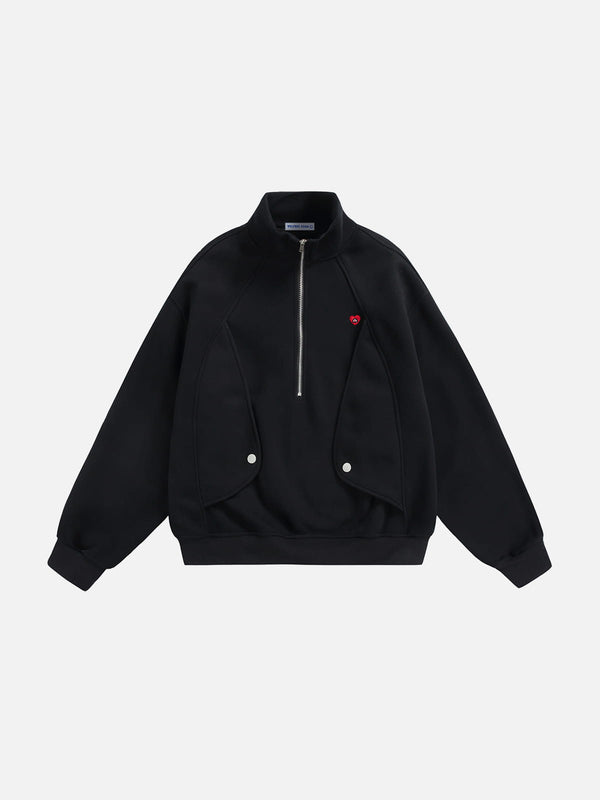 Aelfric Eden Boxy Half Zip Sweatshirt