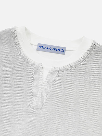 Aelfric Eden Boxy Split Neck Sweatshirt