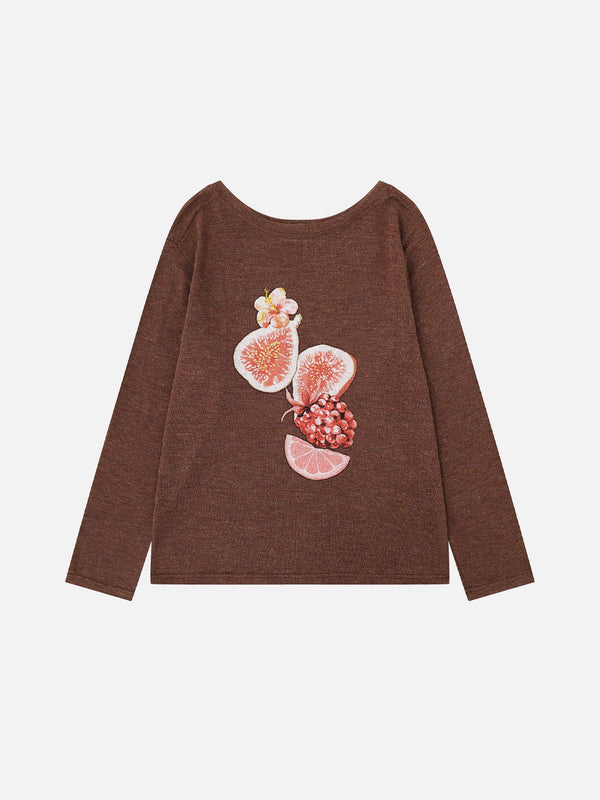Aelfric Eden Fruit Graphic Sweatshirt