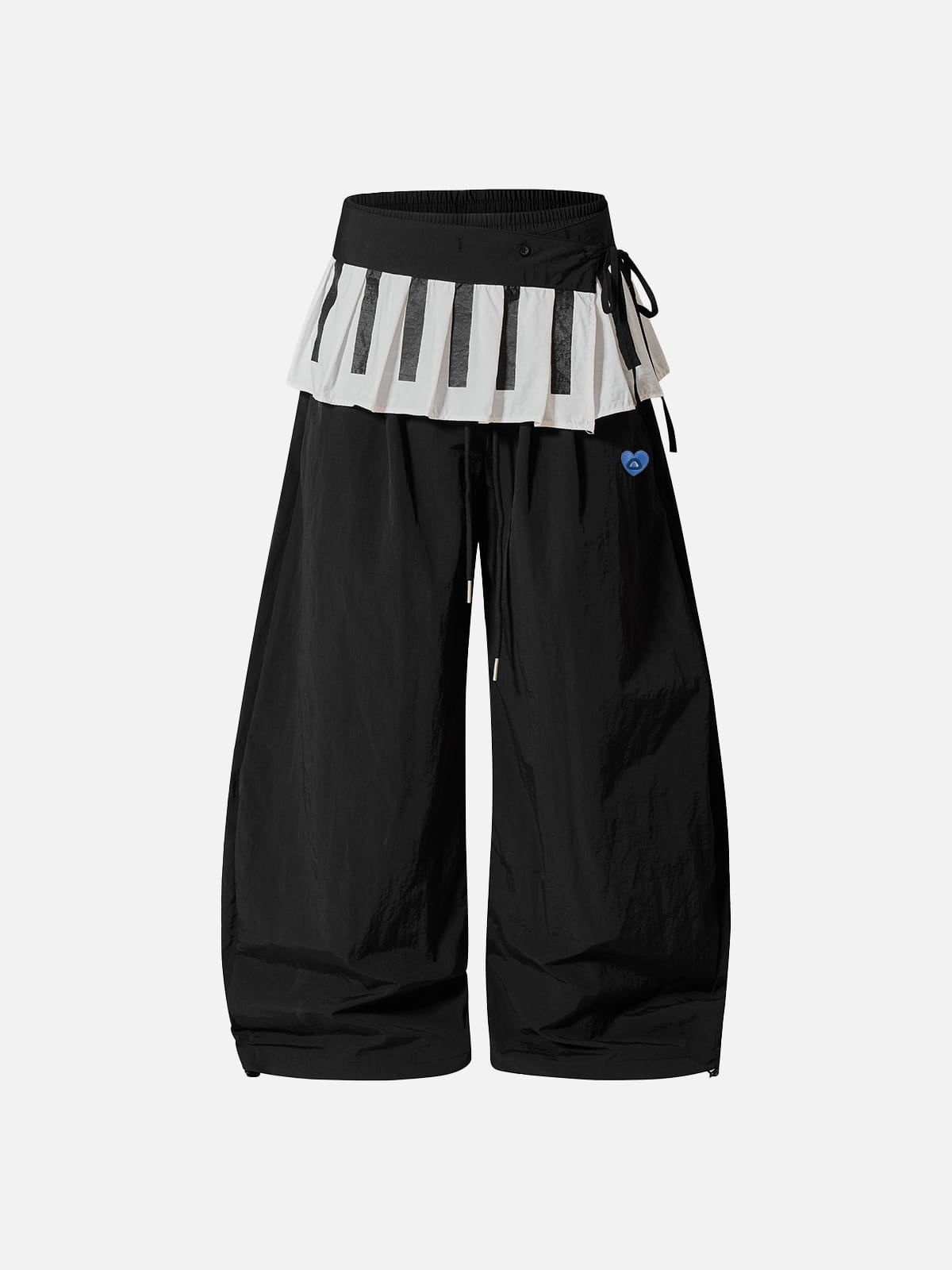 Aelfric Eden Piano Pleated Baggy Barrel Sweatpants