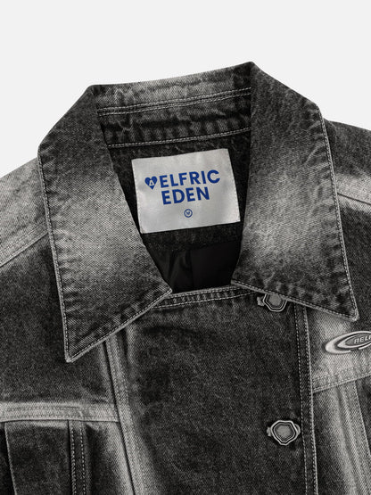 Aelfric Eden Super Boxy Washed Denim Vest