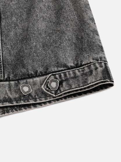 Aelfric Eden Super Boxy Fireman Clasp Denim Vest
