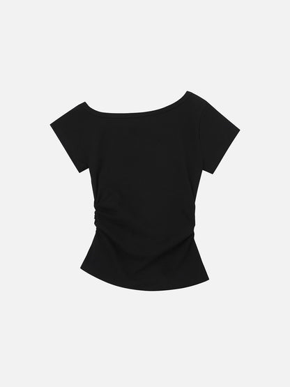 Aelfric Eden Rhinestone Off-The-Shoulder Tee