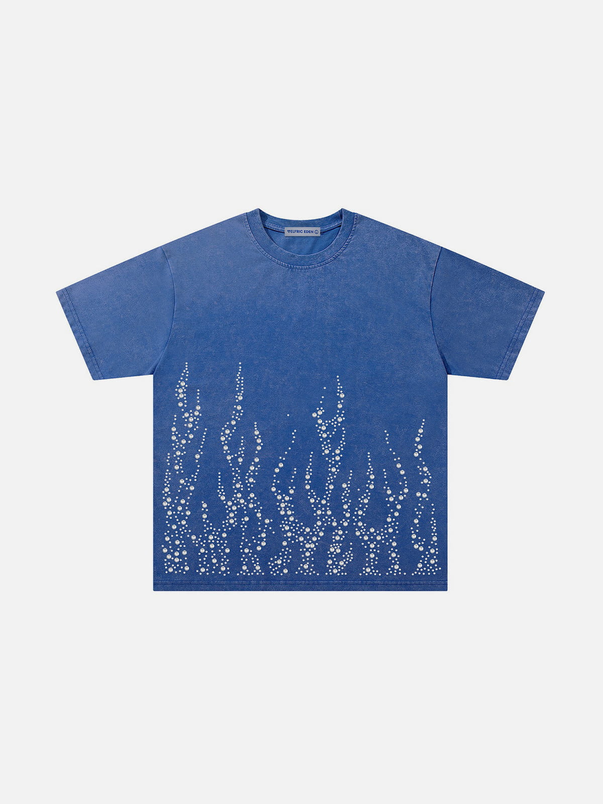 Aelfric Eden Rhinestone-Effect Flame Tee