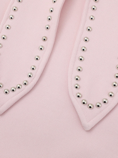 Aelfric Eden Studded Tie Pullover Hoodie