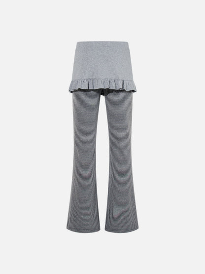 Aelfric Eden Stripe Layered Bootcut Pants