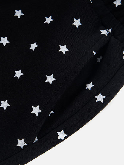 Aelfric Eden Star Print Baggy Barrel Sweatpants