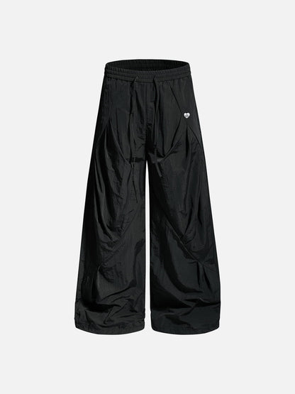 Aelfric Eden Pleated Panel Baggy Barrel Pants