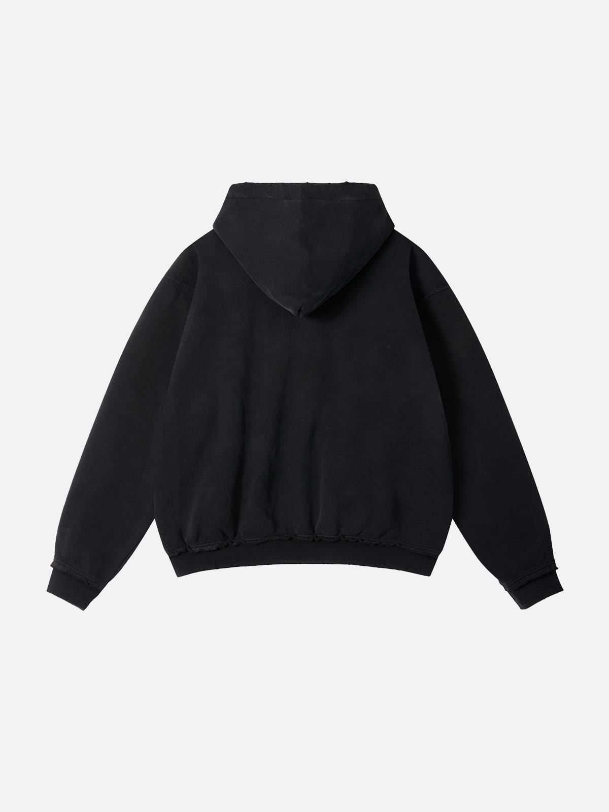 [Pre-Order] Aelfric Eden Distressed Rhinestone Zip Up Hoodie