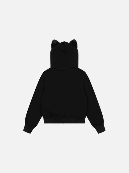 [Pre-Order] Aelfric Eden Rhinestone Star Zip Up Hoodie