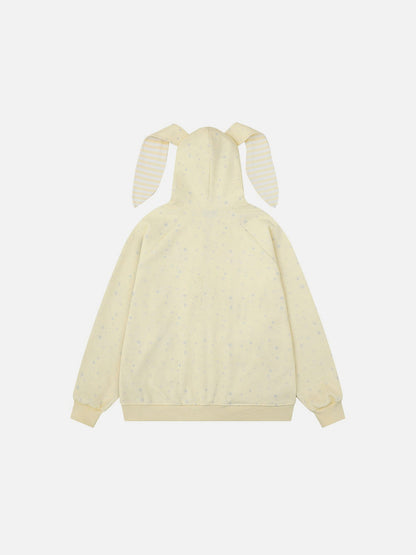 [Pre-Order] Aelfric Eden Bunny Ear Zip Up Hoodie