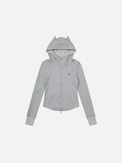 Aelfric Eden Cat Ear Zip Up Hoodie