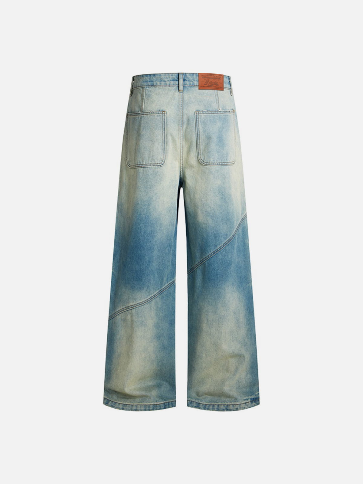 Aelfric Eden Washed Zip Panel Jeans