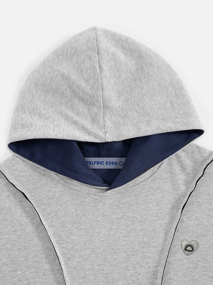 Aelfric Eden Boxy Panel Pullover Hoodie