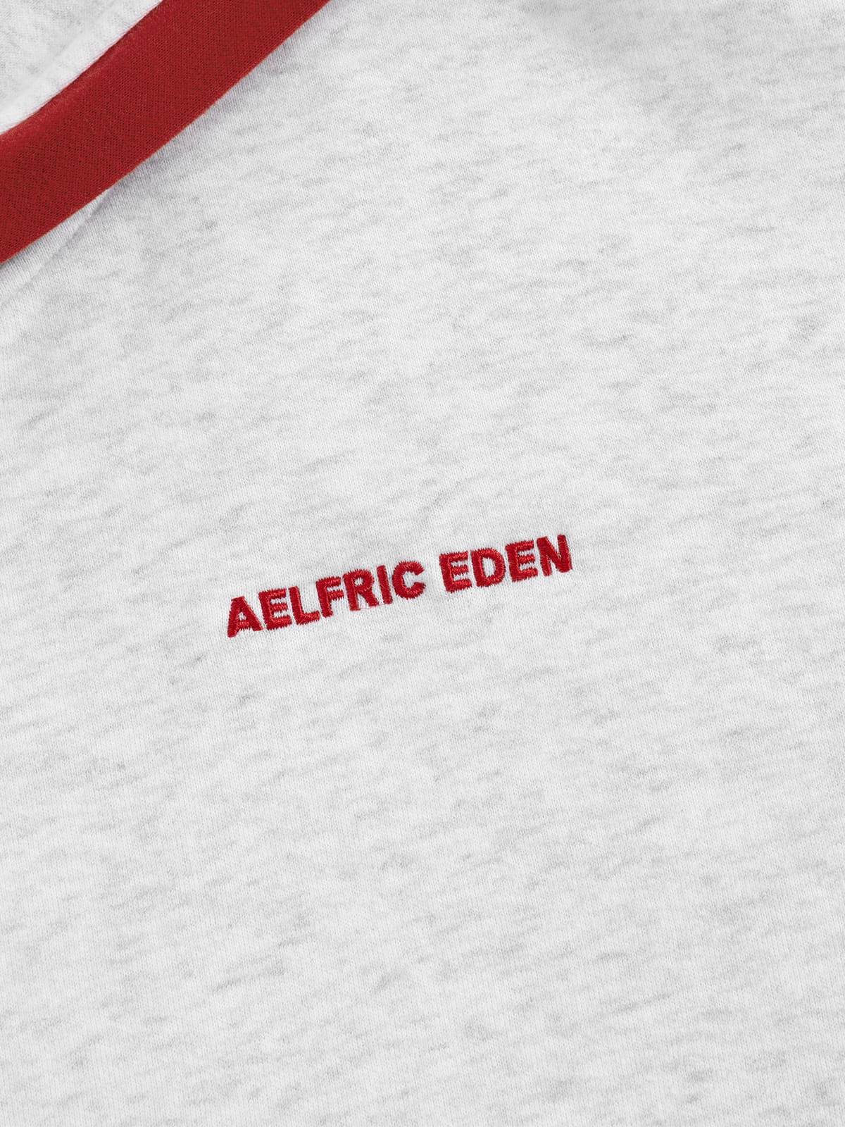 Aelfric Eden Boxy Contrast Stripe Zip Up Hoodie