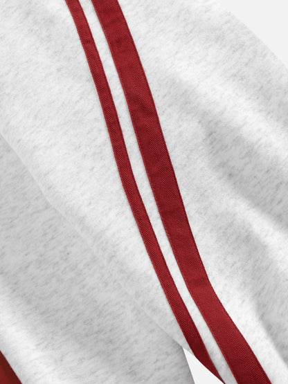 Aelfric Eden Boxy Contrast Stripe Zip Up Hoodie