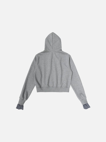 Aelfric Eden Layered Half Zip Pullover Hoodie