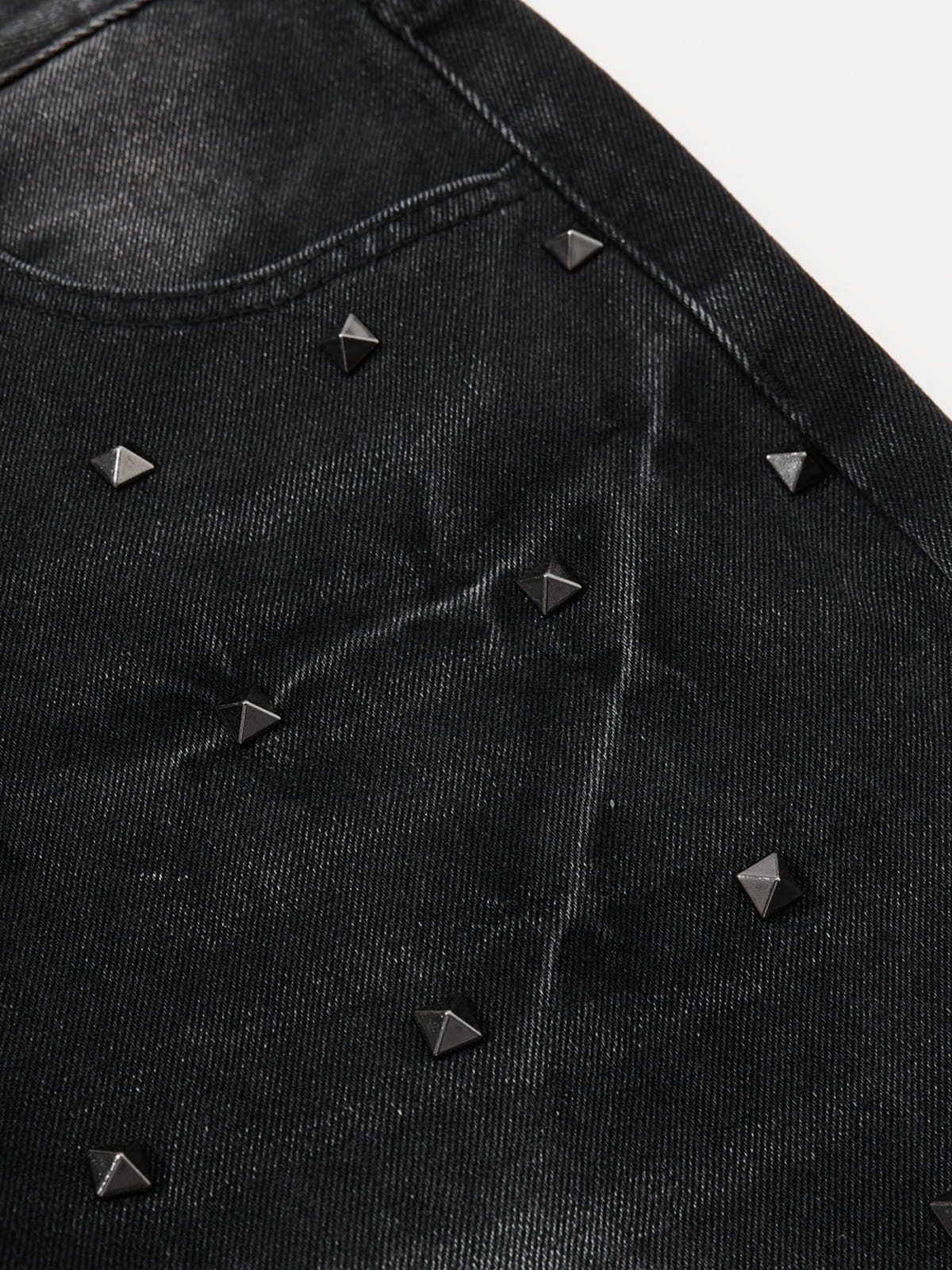 Aelfric Eden Studded Washed Jeans