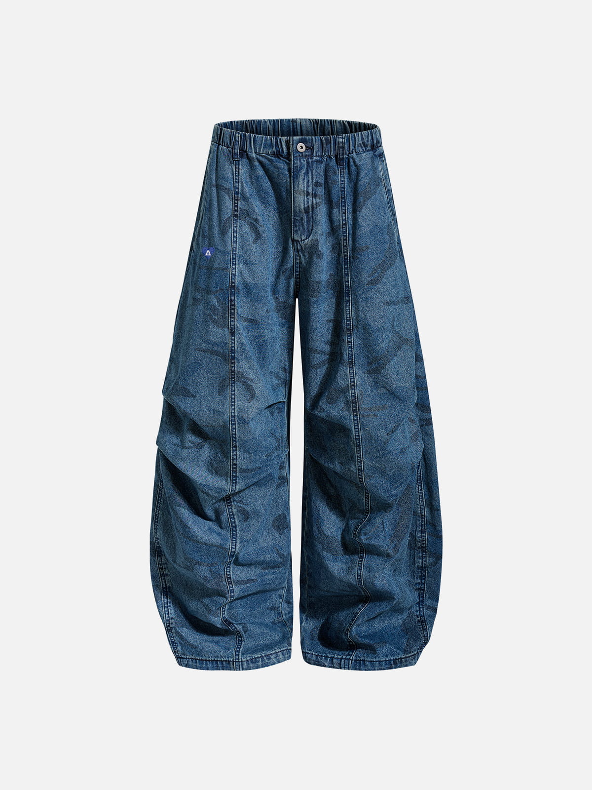 Aelfric Eden CAMO Baggy Barrel Jeans